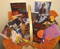 Get all ready for Halloween with a
Spooktacular Boo&mdash;k Basket Contest from Kensington Publishing! Your
favorite authors with special treats...books and candy, the perfect match!