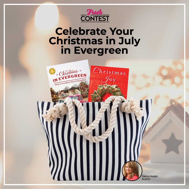Nancy Naigle has a special giveaway for Hallmark Christmas in July Movie Lovers!