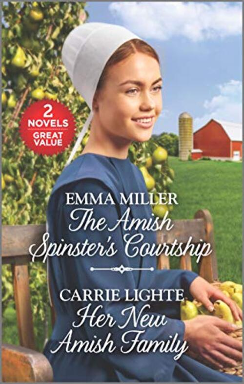 THE AMISH SPINSTER'S COURTSHIP AND HER NEW AMISH FAMILY