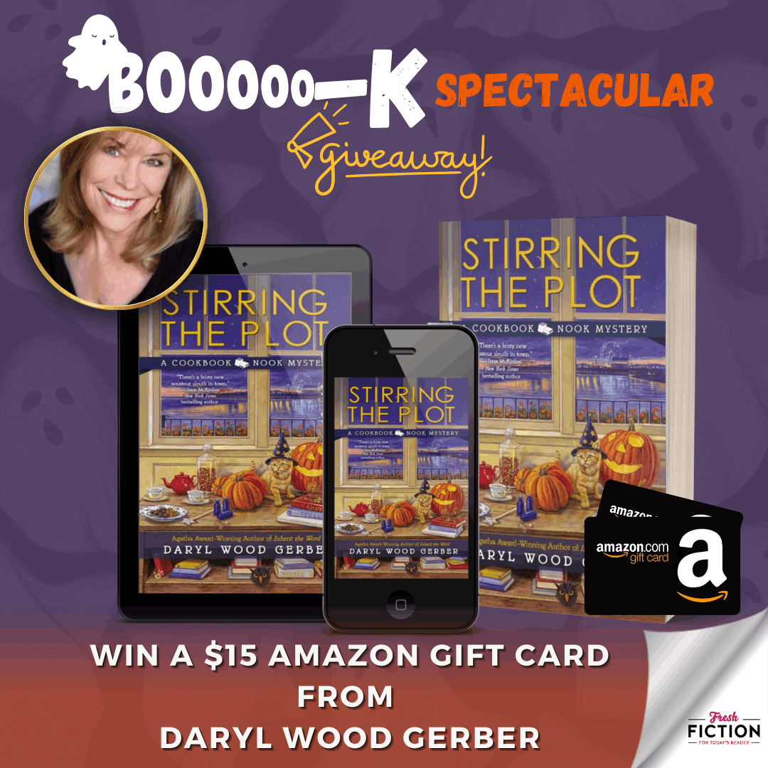 STIRRING THE PLOT : Enter to Win a $15 Amazon Gift Card from Daryl Wood Gerber!