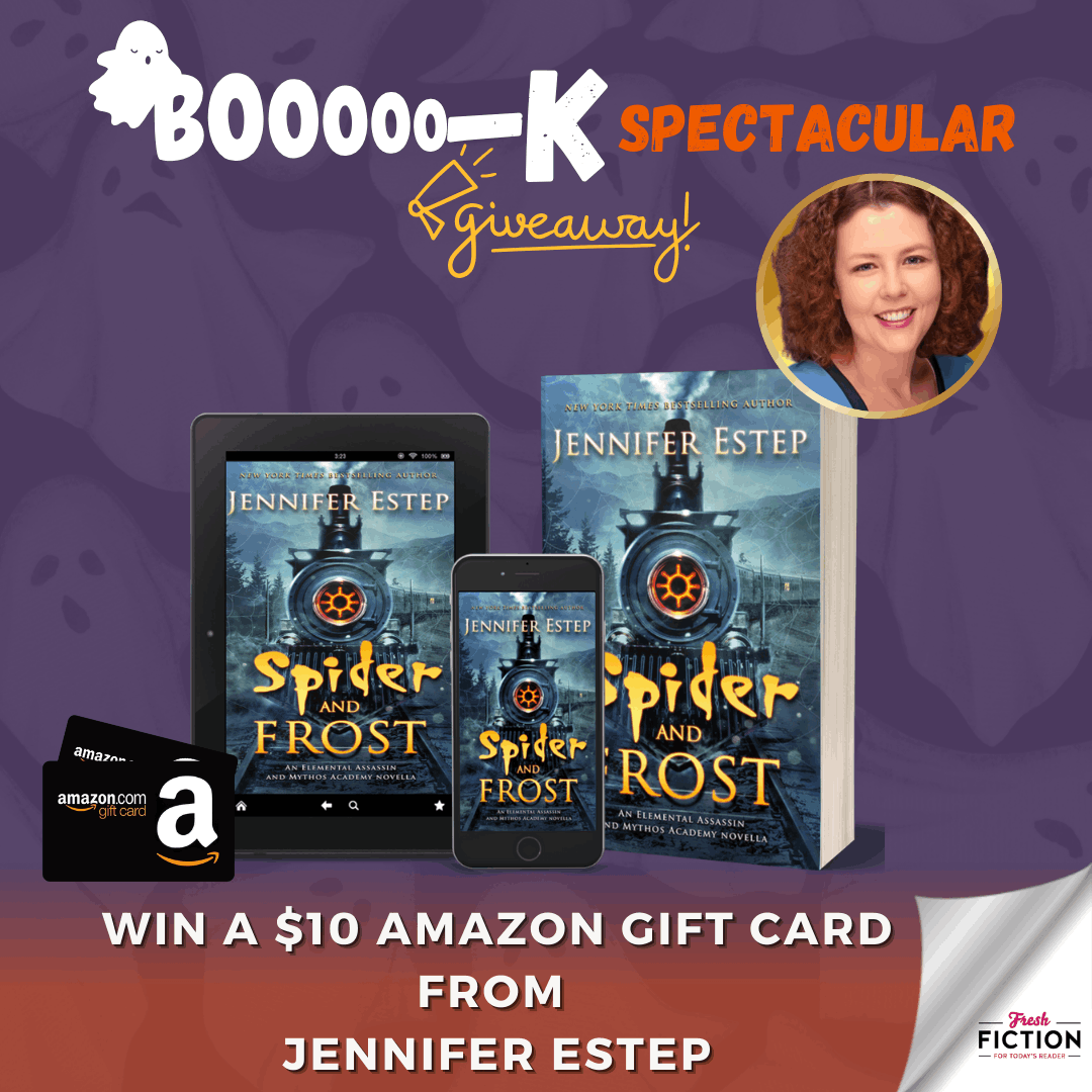 SPIDER AND FROST Novella Giveaway: Get Your Chance at a $10 Amazon Gift Card from Jennifer Estep!