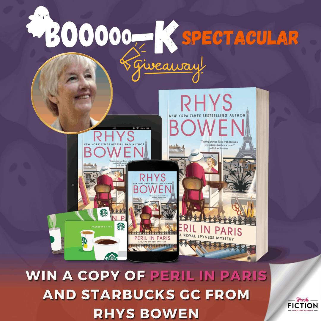 Royal Spyness Adventure: Win PERIL IN PARIS and a Starbucks GC from Rhys Bowen!