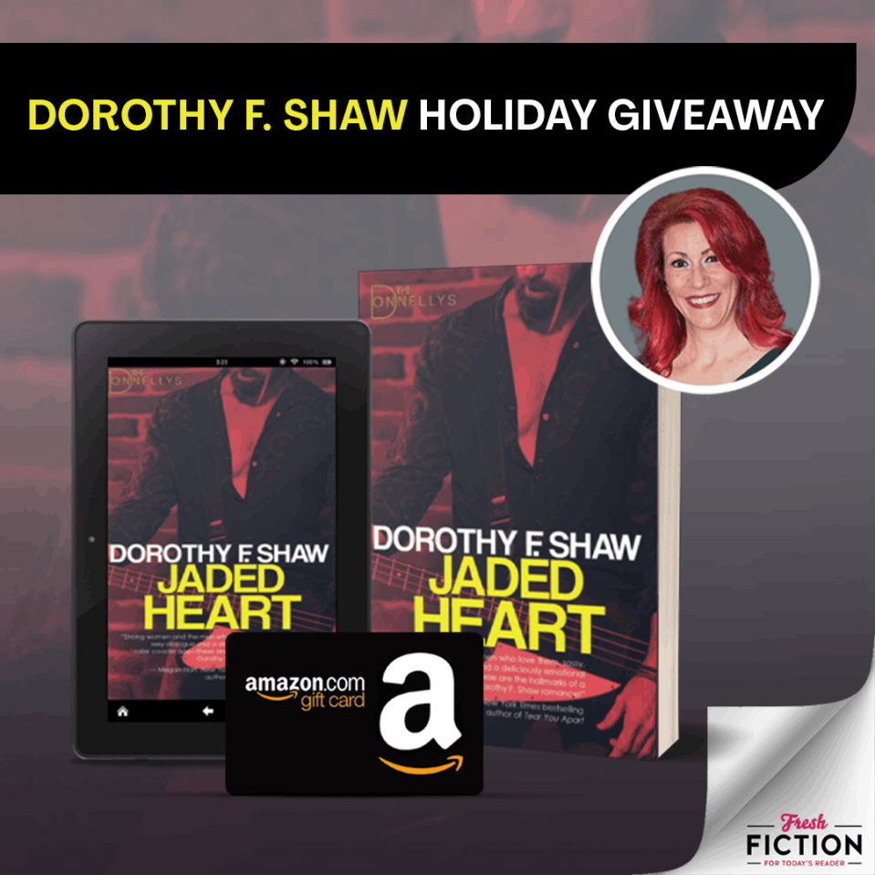 A holiday giveaway from Dorothy F. Shaw: Win JADED HEART + $25 Amazon GC