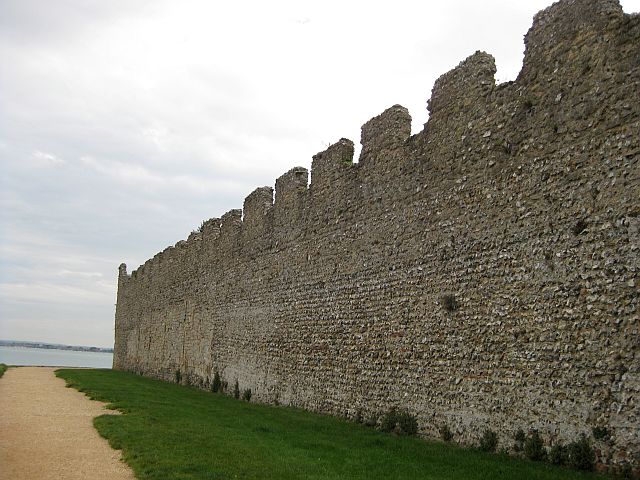 Rochester castle walls