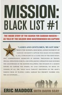 Mission: Black List #1 by Eric Maddox