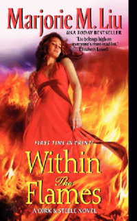 Within The Flames by Marjorie M. Liu