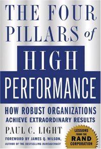 The Four Pillars of High Performance by Paul C. Light