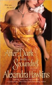 After Dark With A Scoundrel by Alexandra Hawkins