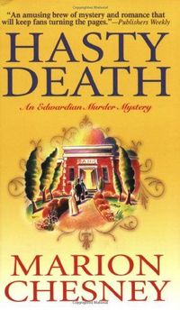 Hasty Death by Marion Chesney