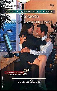 Vacancy: Wife of Convenience by Jessica Steele