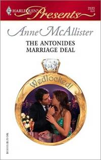 Excerpt of The Antonides Marriage Deal by Anne McAllister