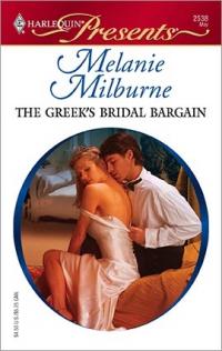 The Greek's Bridal Bargain by Melanie Milburne