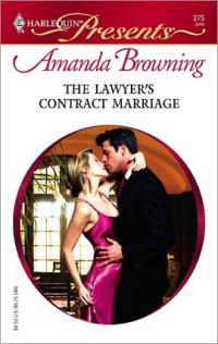 The Lawyer's Contract Marriage by Amanda Browning