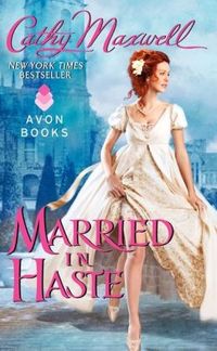 Don't miss out on the passion and love of Cathy Maxwell's MARRIED IN HASTE! Enter our giveaway for a chance to win the book, a happy cat, and a sticker.