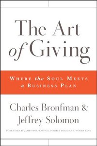 The Art Of Giving by Jeffrey R. Solomon