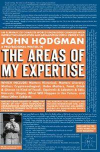 The Areas of My Expertise by John Hodgman