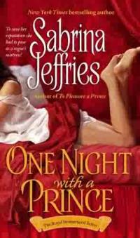 Excerpt of One Night with a Prince by Sabrina Jeffries