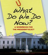 What Do We Do Now? by Stephen Hess