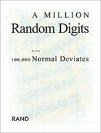 A Million Random Digits With 100,000 Normal Deviates