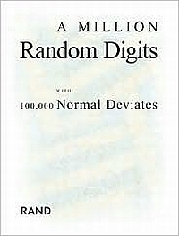A Million Random Digits With 100,000 Normal Deviates by Rand Corporation
