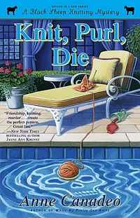 Knit, Purl, Die by Anne Canadeo