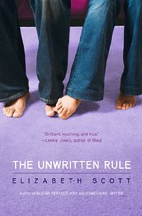 The Unwritten Rule by Elizabeth Scott