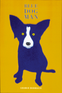 Blue Dog Man by George Rodrigue