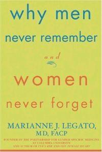Why Men Never Remember, Women Never Forget by Marianne Legato
