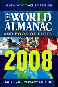 The World Almanac and Book of Facts 2008 by The World Almanac