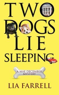 Two Dogs Lie Sleeping by Lia Farrell