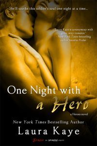 Excerpt of One Night with a Hero by Laura Kaye