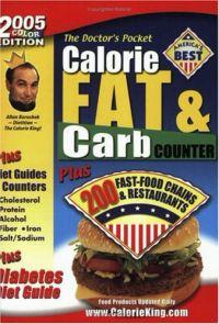 The Doctor's Pocket Calorie, Fat & Carb Counter by Allan Borushek