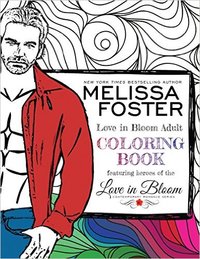 Love in Bloom Adult Coloring Book