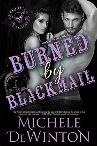 Burned By Blackmail by Michele De Winton