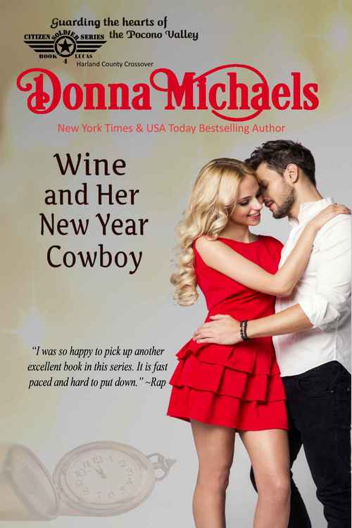 Wine and Her New Year Cowboy by Donna Michaels