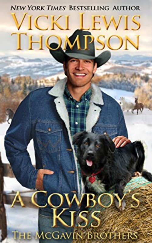 A Cowboy's Kiss by Vicki Lewis Thompson