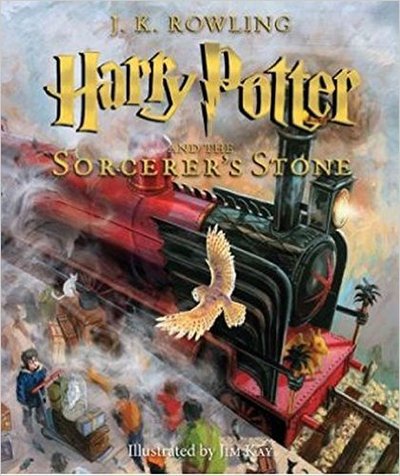 Harry Potter and the Sorcerer's Stone: The Illustrated Edition by J.K. Rowling
