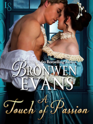 Excerpt of A Touch of Passion by Bronwen Evans