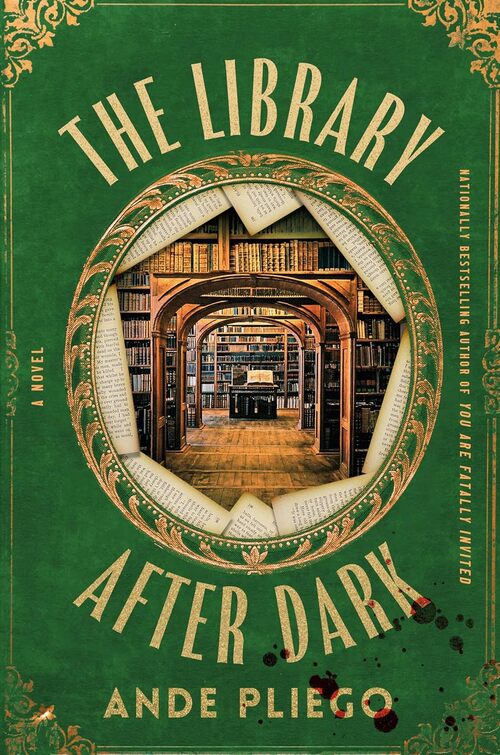 The Library After Dark by Ande Pliego