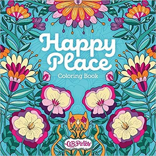 Happy Place Coloring Book by Car Pintos