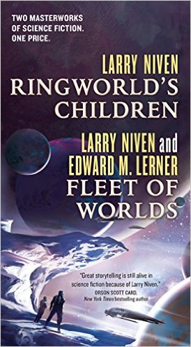 Ringworld's Children and Fleet of Worlds by Larry Niven