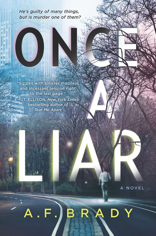 Once a Liar by A.F. Brady