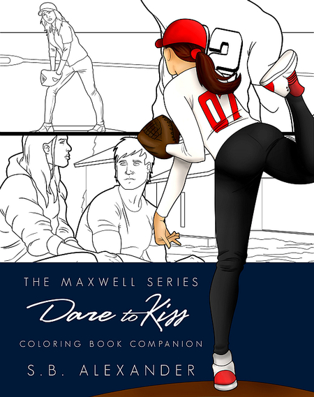 Dare To Kiss Coloring Book Companion by S.B. Alexander