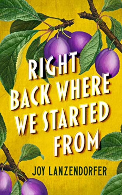 Right Back Where We Started From by Joy Lanzendorfer