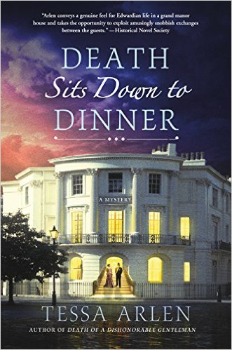 Death Sits Down to Dinner by Tessa Arlen