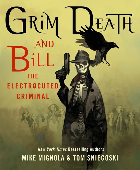 Grim Death and Bill the Electrocuted Criminal by Mike Mignola