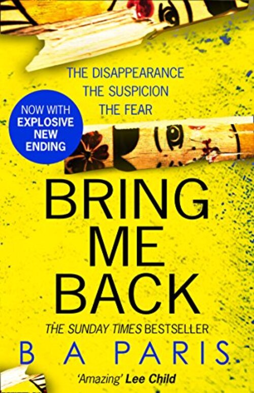 Bring Me Back by B.A. Paris
