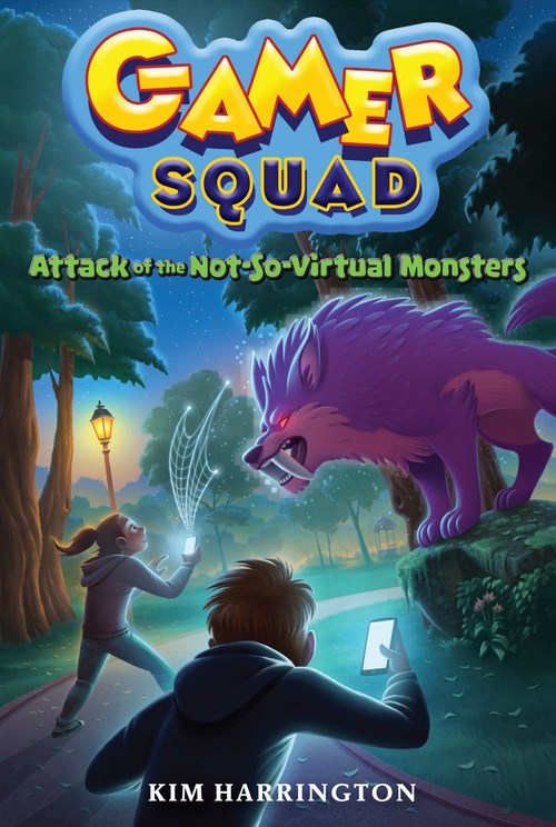 Attack of the Not-So-Virtual Monsters by Kim Harrington