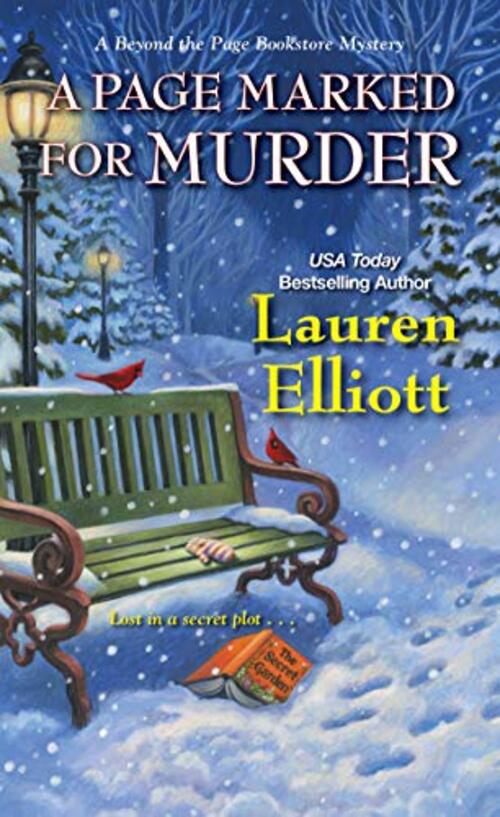 Excerpt of A Page Marked for Murder by Lauren Elliott