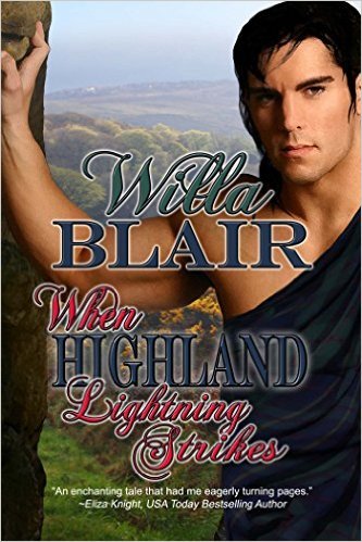 Excerpt of When Highland Lightning Strikes by Willa Blair